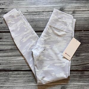 lululemon athletica Women Camo Leggings - Light Gray Camp